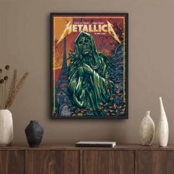 Metallica M72 Paris 2023 Poster - Night 2, Stade de France, May 19