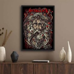 Metallica Buffalo New York August 11 2022 Highmark Stadium Poster