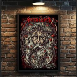 Metallica Buffalo New York August 11 2022 Highmark Stadium Poster