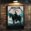 Metallica Cologne Germany 2017 Grim Reaper Horse Poster