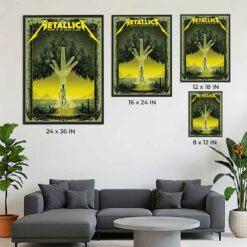 Metallica Feeding on the Wrath of Man 2024 Poster