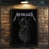 Metallica Lisbon 2022 Poster July 08, Passeio Marítimo de Algés Moth Into The Web
