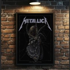 Metallica Lisbon 2022 Poster July 08, Passeio Marítimo de Algés Moth Into The Web