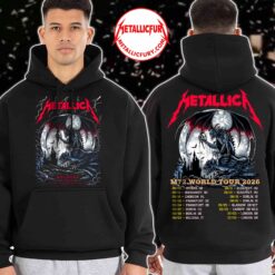 Metallica M72 Bologna Italy 2026 Gargoyle Hoodie