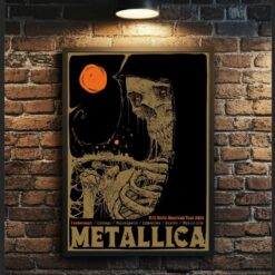 Metallica M72 Foxborough 2024 Pop-Up Shop Poster – Godmachine