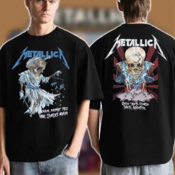 Metallica Shirt Their Money Tips Her Scales Again Two Sided T-Shirt