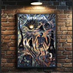 Metallica Sleepwalk My Life Away Zeb Love 2024 Poster