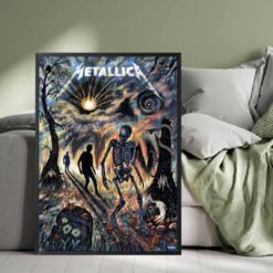 Metallica Sleepwalk My Life Away Zeb Love 2024 Poster