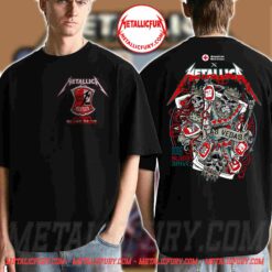 Red Cross x Metallica Las Vegas Sept 28 2026 Blood Drive T-Shirt