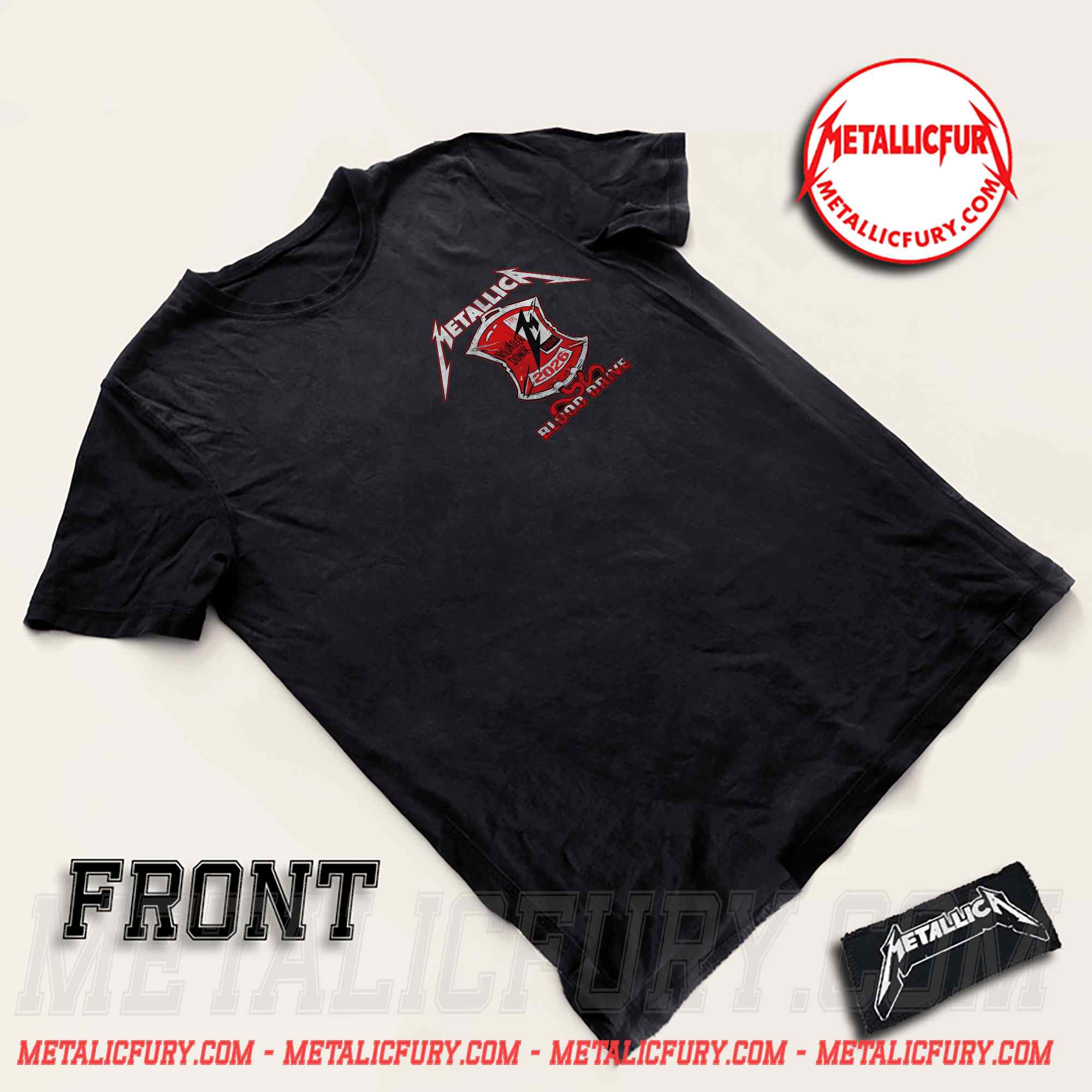 Red Cross x Metallica Las Vegas Sept 28 2026 Blood Drive T-Shirt