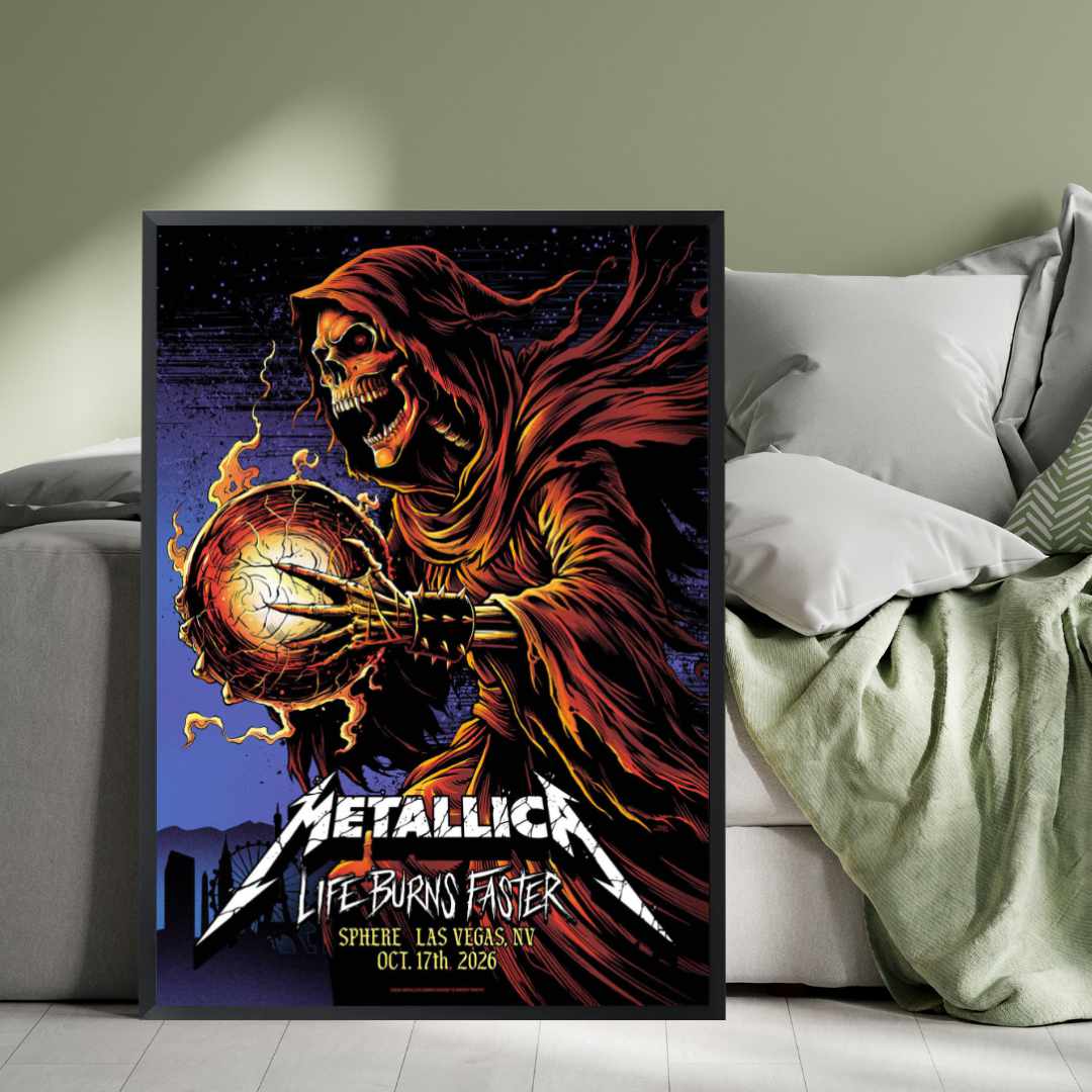 Metallica Las Vegas Weekend 3 Night 2 Poster October 17 2026