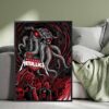 Metallica Life Burns Faster Las Vegas 2026 Night 1 Venue Poster Live At Sphere October 1 2026 Ktulu Art Poster