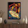 Metallica Life Burns Faster Las Vegas Weekend 1 Pop-Up Shop Poster