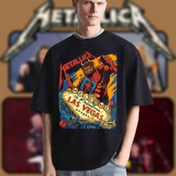 Metallica Life Burns Faster Las Vegas Weekend 1 Red Devil Pop-Up Shop T-Shirt