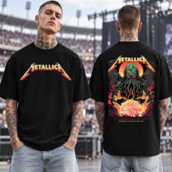 Metallica Live At Sphere Las Vegas 2026 2027 Tour Ktulu Two Sided T-Shirt