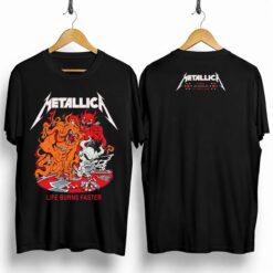 Metallica Live At Sphere Las Vegas 2026 Week 2 Night 1 T-Shirt The Final Gamble, October 8, 2026