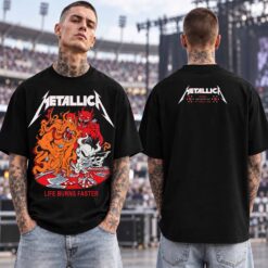 Metallica Live At Sphere Las Vegas 2026 Week 2 Night 1 T-Shirt — The Final Gamble, October 8, 2026