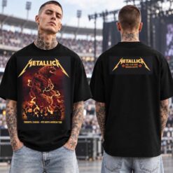 Metallica M72 Toronto 2025 Merch T-Shirt - Night 1, April 24, 2025