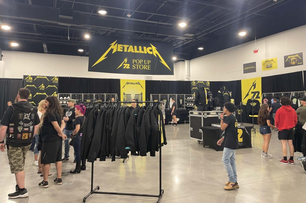 Metallica Pop Up Shop