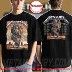 Metallica Sphere Las Vegas 2026 Skull Heart T-Shirt - Oct 8 & 10