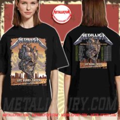 Metallica Sphere Las Vegas 2026 Skull Heart T-Shirt - Oct 8 & 10