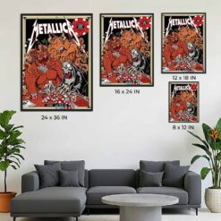 Metallica Sphere Las Vegas 2026 Week 2 Night 1 October 10 Poster