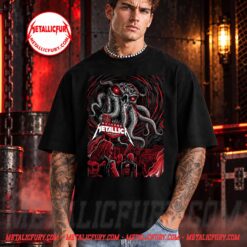 Metallica Sphere Las Vegas NV Oct 1st 2026 T-Shirt - Cthulhu Tentacle Monster