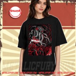 Metallica Sphere Las Vegas Oct 1st 2026 T-Shirt - Cthulhu Tentacle Monster