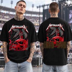 Metallica Sphere Las Vegas Night 2 Two Sided T-Shirt - October 5, 2026 (Death Angel Graphic)