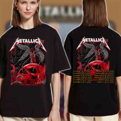 Metallica Sphere Las Vegas Night 2 Two Sided T-Shirt - October 5, 2026 (Death Angel Graphic)