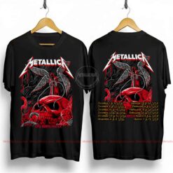 Metallica Sphere Las Vegas Night 2 Two Sided T-Shirt - October 5, 2026 (Death Angel Graphic)