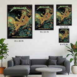 Metallica Sphere Las Vegas Poster – Weekend 4, Night 2 – October 24, 2026