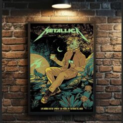 Metallica Sphere Las Vegas Poster – Weekend 4, Night 2 – October 24, 2026