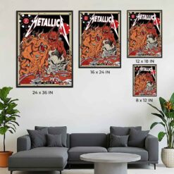 Metallica Sphere Las Vegas Weekend 2 Night 1 Poster – The Final Gamble, October 8, 2026