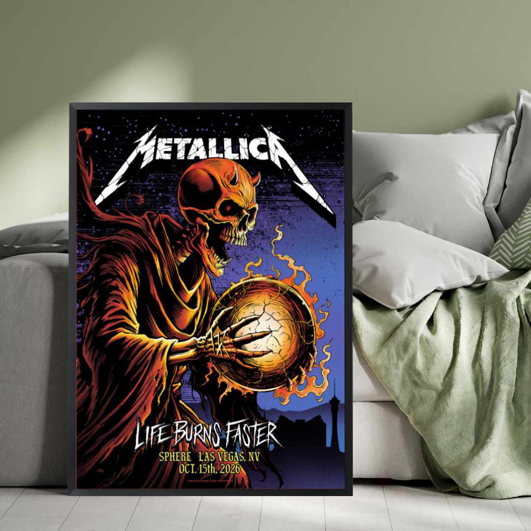 Metallica Sphere Las Vegas Weekend 3 Night 1 October 15 2026 Poster
