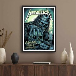 Metallica Sphere Las Vegas Weekend 3 Pop-Up Shop Poster – October 15 & 17