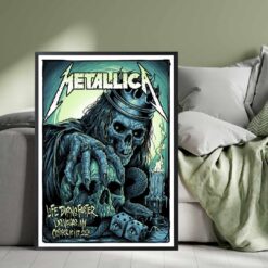 Metallica Sphere Las Vegas Weekend 3 Pop-Up Shop Poster – October 15 & 17