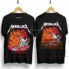 Metallica Sphere Week 2 Night 1 T-Shirt Tour Dates on Back, October 8, 2026